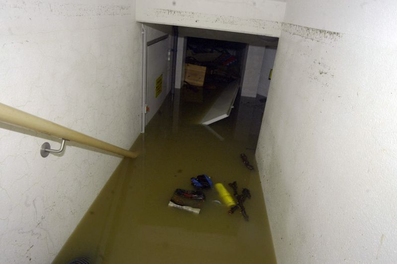 Water Damage Scene