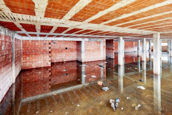 Basement Flood Remediation in Goodyear